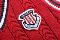 Load image into Gallery viewer, Kid Big Kid Unisex Solid Color Striped Vests Waistcoats Knitwear Wholesale 221206115
