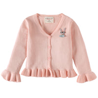 Load image into Gallery viewer, Baby Kid Girls Solid Color Cardigan Knitwear Wholesale 221206117
