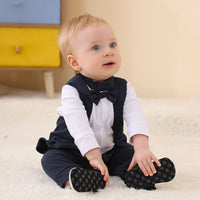 Load image into Gallery viewer, Baby Boys Color-blocking Bow Birthday Party Jumpsuits Wholesale 221206118
