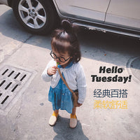 Load image into Gallery viewer, Kid Girls Solid Color Crochet Cardigan Wholesale 221206124
