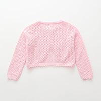 Load image into Gallery viewer, Kid Girls Solid Color Crochet Cardigan Wholesale 221206124
