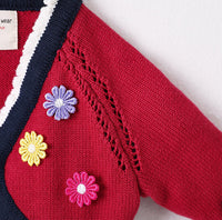 Load image into Gallery viewer, Baby Kid Girls Flower Cardigan Wholesale 221206167
