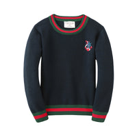 Load image into Gallery viewer, Kid Big Kid Boys Embroidered Sweaters Wholesale 221206169
