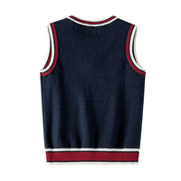 Load image into Gallery viewer, Kid Big Kid Unisex Crochet Embroidered Vests Waistcoats Knitwear Wholesale 221206182
