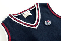 Load image into Gallery viewer, Kid Big Kid Unisex Crochet Embroidered Vests Waistcoats Knitwear Wholesale 221206182
