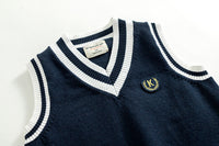 Load image into Gallery viewer, Kid Big Kid Unisex Striped Crochet Vests Waistcoats Wholesale 221206188
