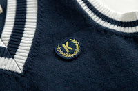 Load image into Gallery viewer, Kid Big Kid Unisex Striped Crochet Vests Waistcoats Wholesale 221206188
