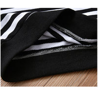 Load image into Gallery viewer, 2 Pieces Set Baby Boys Striped Cartoon Tops And Solid Color Pants Wholesale 221206189
