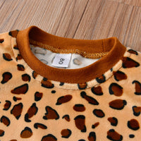 Load image into Gallery viewer, Baby Unisex Leopard print Hoodies Swearshirts Wholesale 221206192
