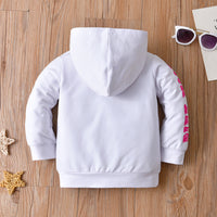 Load image into Gallery viewer, Baby Girls Letters Unicorn Print Hoodies Swearshirts Wholesale 221206195
