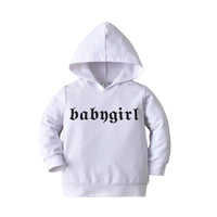 Load image into Gallery viewer, Baby Girls Letters Butterfly Printed Hoodies Swearshirts Wholesale 221206199
