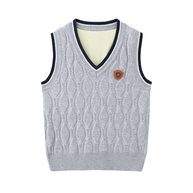 Baby Kid Big Kid Unisex Solid Color Vests Waistcoats Knitwear Wholesale 221206208