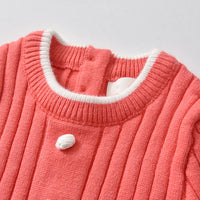 Load image into Gallery viewer, Baby Unisex Solid Color Knitwear Jumpsuits Wholesale 221206210
