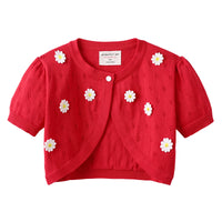 Load image into Gallery viewer, Baby Kid Girls Flower Cardigan Wholesale 22120622
