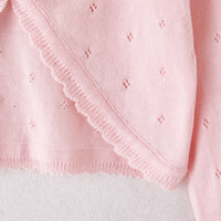 Load image into Gallery viewer, Baby Kid Girls Crochet Embroidered Cardigan Wholesale 221206229
