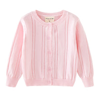 Load image into Gallery viewer, Baby Kid Girls Solid Color Crochet Cardigan Wholesale 221206232
