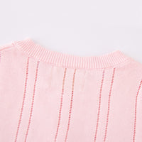 Load image into Gallery viewer, Baby Kid Girls Solid Color Crochet Cardigan Wholesale 221206232
