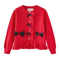 Load image into Gallery viewer, Baby Girls Bow Cardigan Wholesale 221206236
