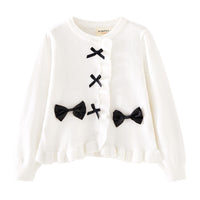Load image into Gallery viewer, Baby Girls Bow Cardigan Wholesale 221206236
