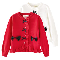 Load image into Gallery viewer, Baby Girls Bow Cardigan Wholesale 221206236
