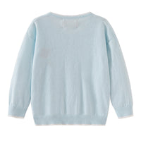 Load image into Gallery viewer, Baby Kid Unisex Solid Color Cartoon Embroidered Cardigan Wholesale 221206240
