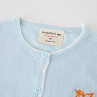 Load image into Gallery viewer, Baby Kid Unisex Solid Color Cartoon Embroidered Cardigan Wholesale 221206240
