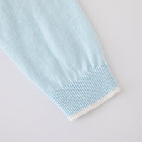 Load image into Gallery viewer, Baby Kid Unisex Solid Color Cartoon Embroidered Cardigan Wholesale 221206240
