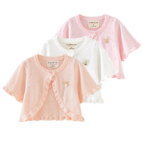 Load image into Gallery viewer, Girls Crochet Embroidered Cardigan Knitwear Wholesale 221206243
