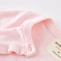 Load image into Gallery viewer, Girls Crochet Embroidered Cardigan Knitwear Wholesale 221206243
