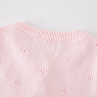 Load image into Gallery viewer, Girls Crochet Embroidered Cardigan Knitwear Wholesale 221206243
