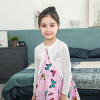 Load image into Gallery viewer, Girls Love heart Bow Crochet Cardigan Wholesale 221206244
