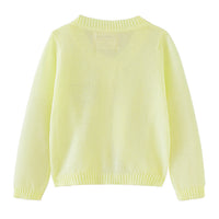 Load image into Gallery viewer, Girls Love heart Bow Crochet Cardigan Wholesale 221206244
