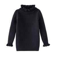 Load image into Gallery viewer, Baby Kid Girls Solid Color Striped Sweaters Wholesale 221206252
