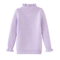 Load image into Gallery viewer, Baby Kid Girls Solid Color Striped Sweaters Wholesale 221206252
