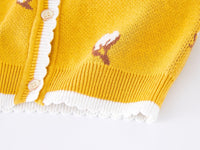 Load image into Gallery viewer, Baby Kid Girls Crochet Cardigan Knitwear Wholesale 221206259
