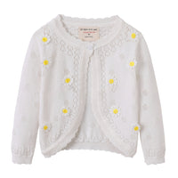 Load image into Gallery viewer, Baby Kid Girls Flower Fruit Crochet Cardigan Wholesale 22120627
