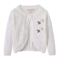 Load image into Gallery viewer, Baby Kid Girls Flower Fruit Crochet Cardigan Wholesale 22120627
