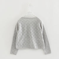 Load image into Gallery viewer, Baby Kid Girls Bow Crochet Cardigan Wholesale 22120629
