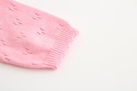 Load image into Gallery viewer, Baby Kid Girls Bow Crochet Cardigan Wholesale 22120629
