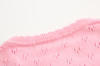 Load image into Gallery viewer, Baby Kid Girls Bow Crochet Cardigan Wholesale 22120629
