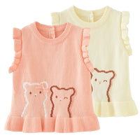 Load image into Gallery viewer, Baby Kid Girls Cartoon Print Vests Waistcoats Wholesale 221206314
