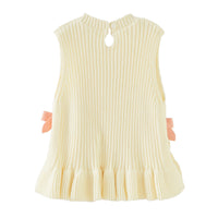Load image into Gallery viewer, Baby Kid Girls Bow Vests Waistcoats Knitwear Wholesale 221206323

