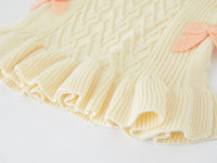 Load image into Gallery viewer, Baby Kid Girls Bow Vests Waistcoats Knitwear Wholesale 221206323
