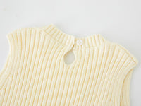 Load image into Gallery viewer, Baby Kid Girls Bow Vests Waistcoats Knitwear Wholesale 221206323
