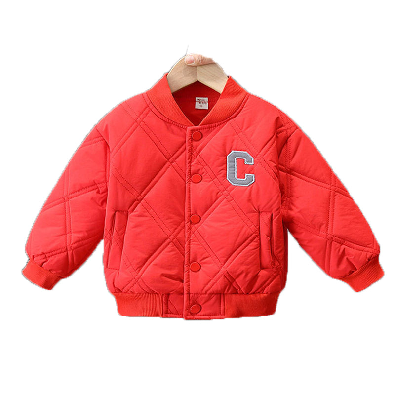 Baby Kid Unisex Alphabet Jackets Outwears Wholesale 221206337