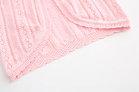 Load image into Gallery viewer, Baby Kid Girls Solid Color Cardigan Knitwear Wholesale 22120634
