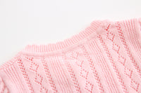 Load image into Gallery viewer, Baby Kid Girls Solid Color Cardigan Knitwear Wholesale 22120634
