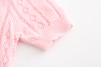 Load image into Gallery viewer, Baby Kid Girls Solid Color Cardigan Knitwear Wholesale 22120634
