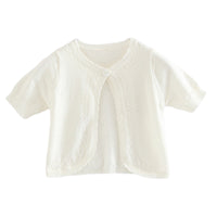 Load image into Gallery viewer, Baby Kid Girls Solid Color Cardigan Knitwear Wholesale 22120635
