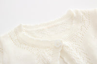 Load image into Gallery viewer, Baby Kid Girls Solid Color Cardigan Knitwear Wholesale 22120635
